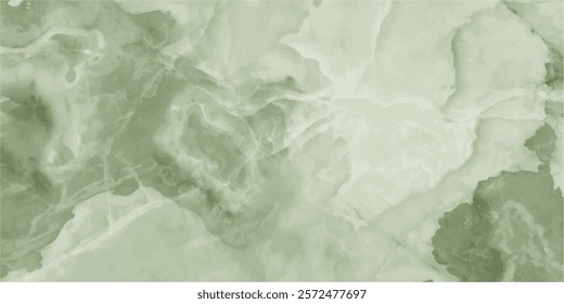 Abstract brown swirly texture. Fantasy fractal background. 3D rendering. Shellfish, stone, pearl. White and green