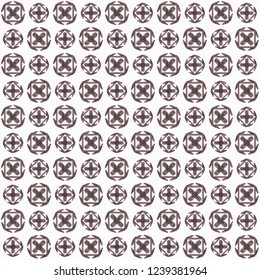  abstract brown texture on white background. Arranged in a staggered manner two medium floral fractal patterns.
