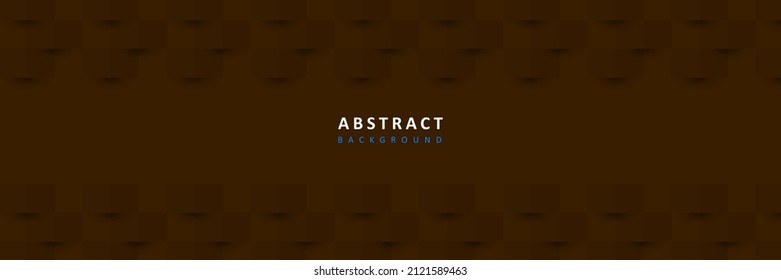 Abstract brown texture paper art pattern 3d vector background can be used in cover design, book design, poster, cd cover, flyer, website background or advertisement