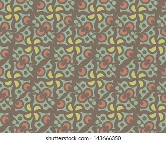 abstract brown wallpaper, seamless pattern