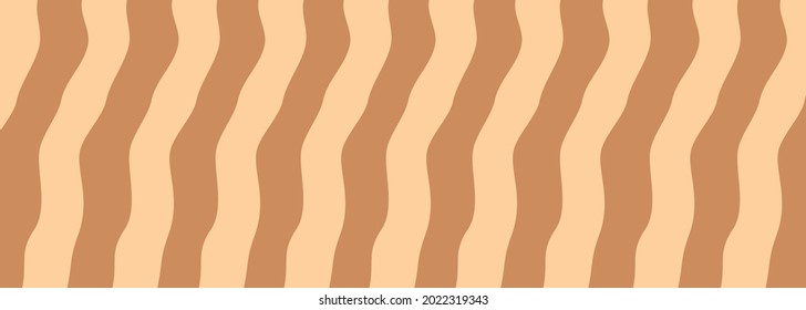 Abstract brown wavy patterns as background
