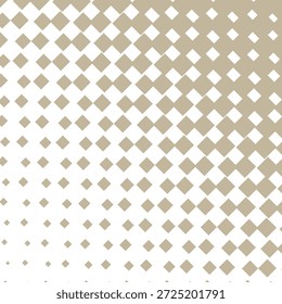  Patrón cuadrado de semitono diagonal de moda hipster geométrico de color marrón y blanco Abstractas.
