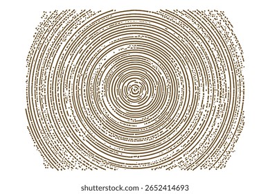 Abstract Brown Wood Grain Texture Background with Distorted Lines and Grooves