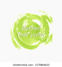 Abstract brush art paint texture background design acrylic vector illustration. Perfect watercolor design for headline, logo and banner.