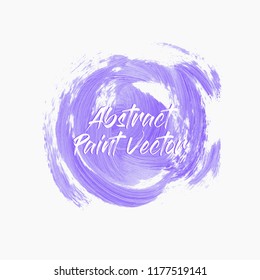 Abstract brush art paint texture background design acrylic vector illustration. Perfect watercolor design for headline, logo and banner.