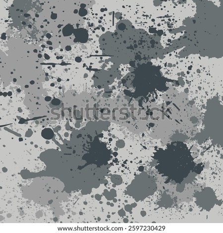 abstract brush art winter or sea military camouflage, suitable for war project