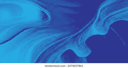 Abstract Brush Background with Sporty Style and Halftone Effect. Brush Stroke Illustration for Banner, Poster, or Sports Background. Scratch and Texture Elements For Design