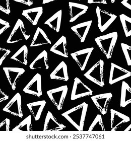 abstrato escova doodle fundo vetor padrão sem costura para finalidade decorativa