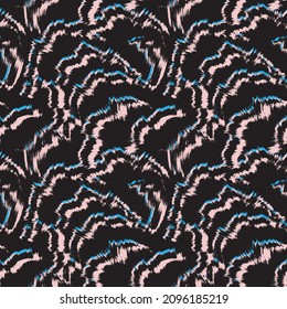 Abstract Brush fur pattern design for fashion textiles, homeware, graphics, backgrounds