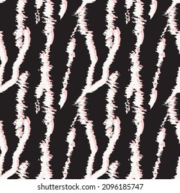 Abstraktes Brush-Pelzdesign für Modetextilien, Heimwaren, Grafiken, Hintergründe