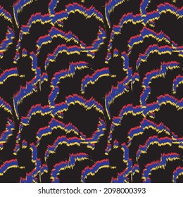 Abstract Brush fur pattern design for fashion textiles, homeware, graphics, backgrounds