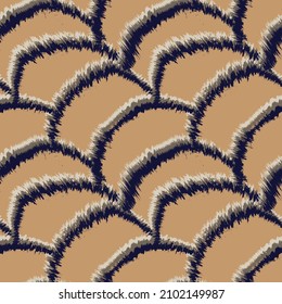 Abstract Brush fur pattern design for fashion textiles, homeware, graphics, backgrounds