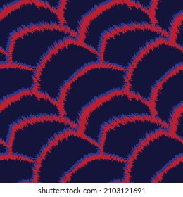 Abstract Brush fur pattern design for fashion textiles, homeware, graphics, backgrounds