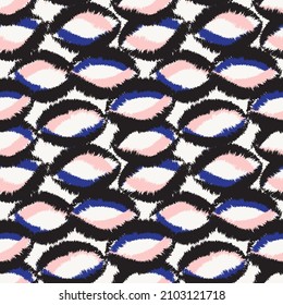 Abstract Brush fur pattern design for fashion textiles, homeware, graphics, backgrounds