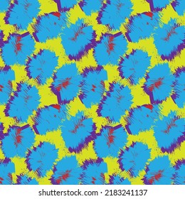 Abstract Brush fur pattern design for fashion textiles, homeware, graphics, backgrounds