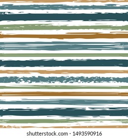 Abstract brush. Hand drawn texture. Watercolor lines. Seamless pattern. Modern stylish texture. Hipster striped background. Bold textured paint brush strokes and border for design. Lines bed tones