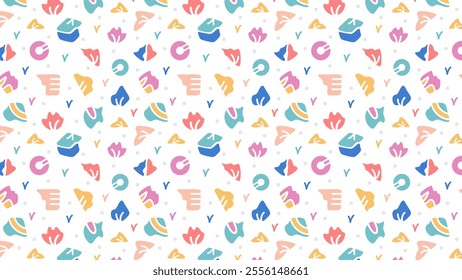 Abstract brush line hand drawn pattern background designs