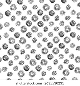 abstract brush line stroke color vector pattern. circle brush hand drawn sketch design. Grunge abstract pencil style. Vector