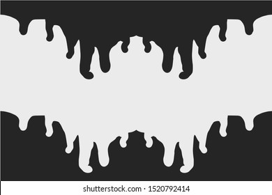 Abstract brush shape background vector design