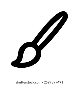 abstract brush Shape line icon 