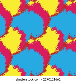 Abstract Brush Stroke fur pattern design for fashion textiles, homeware, graphics, backgrounds