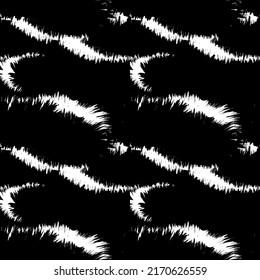 Abstract Brush Stroke fur pattern design for fashion textiles, homeware, graphics, backgrounds