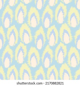 Abstract Brush Stroke fur pattern design for fashion textiles, homeware, graphics, backgrounds