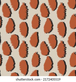 Abstract Brush Stroke fur pattern design for fashion textiles, homeware, graphics, backgrounds