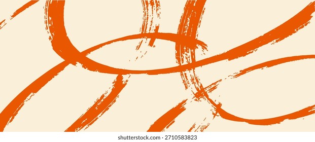 Fondo Abstractas del dolor del golpe del cepillo. Anuncio dinámico moderno áspero.