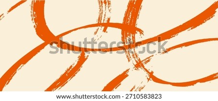 Abstract brush stroke pain background. Rough modern dynamic banner.