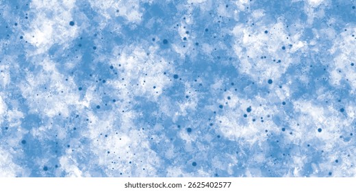 Abstract brush stroke painting Blue and white brush seamless pattern Dirty blue, navy pattern. Gruge texture