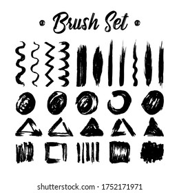 Abstract Brush Stroke Resource Design
