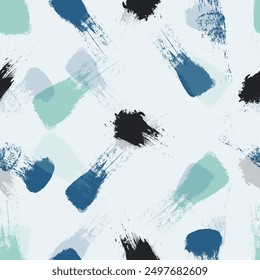 Abstract brush stroke seamless pattern ,trendy ,modern background for wallpaper,gift wrapping,packaging,brochure cover template design.
