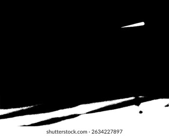 Vector de trazo de pincel Abstractas Fondo y textura de patrón artístico afligido. 