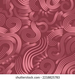 Abstract brush stroke vector seamless pattern