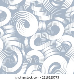 Abstract brush stroke vector seamless pattern