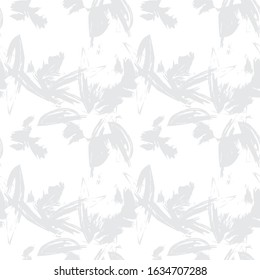 Abstract Brush Strokes Floral Seamless for fashion prints, patterns, backgrounds