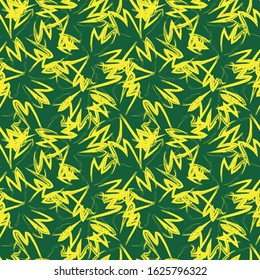 Abstract Brush Strokes Seamless Pattern for prints, patterns and backgrounds