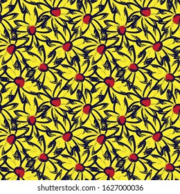Abstract Brush Strokes Seamless Pattern for prints, patterns and backgrounds