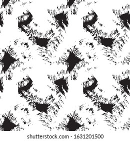 Abstract Brush Strokes Seamless Pattern for fashion prints, patterns and backgrounds