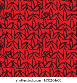 Abstract Brush Strokes Seamless Pattern for fashion prints, patterns and backgrounds