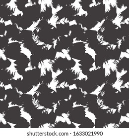 Abstract Brush Strokes Seamless Pattern for fashion prints, patterns and backgrounds