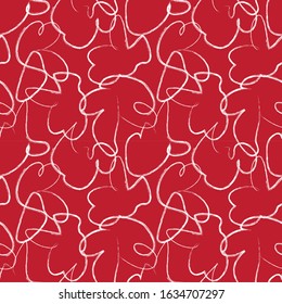 Abstract Brush Strokes Seamless Pattern for fashion prints, patterns and backgrounds