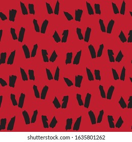 Abstract Brush Strokes Seamless Pattern for fashion prints, patterns and backgrounds