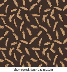 Abstract Brush Strokes Seamless Pattern for fashion prints, patterns and backgrounds