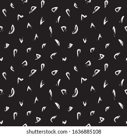 Abstract Brush Strokes Seamless Pattern for fashion prints, patterns and backgrounds
