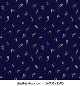 Abstract Brush Strokes Seamless Pattern for fashion prints, patterns and backgrounds