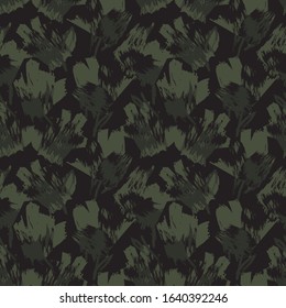 Abstract Brush Strokes Seamless Pattern for fashion prints, patterns and backgrounds