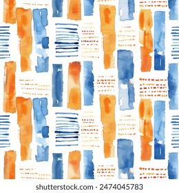 Abstract brush strokes watercolor painting patterns, Design element for sale banners, posters, labels, and gift wrapping paper.