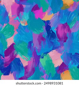 Abstract brush strokes watercolor painting patterns, Cute seamless pattern design element for sale banners, posters, labels, and gift wrapping paper.